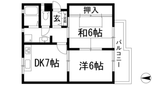 サンロイヤルの物件間取画像